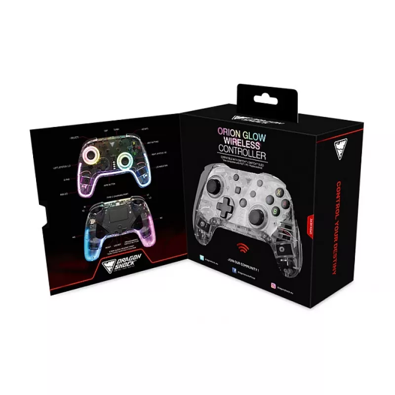 Valdiklis Dragonshock Orion Glow Wireless RGB Switch