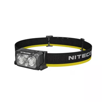 Žibintuvėlis ant galvos Nitecore NU25 MCT – įkraunamas, iki 400 liumenų, kompaktiškas laisvų rankų apšvietimas