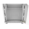 Laisvai pastatomas serverio spintos korpusas LANBERG FF01-6815-12SL 15U, 600×800×922 mm, 1200 kg, IP20, pilkas