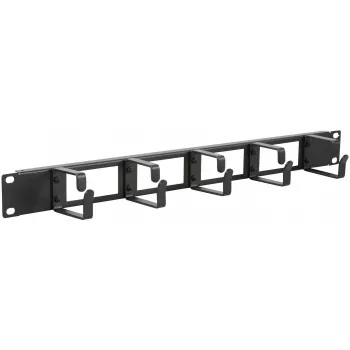 Lanview 1U 48,30 cm (19 inch) kabelių tvarkymo panelė (RAO110BL)