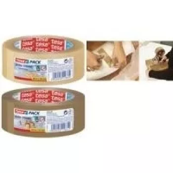 Lipni juosta Tesa Pack 57174-00000-02, PVC, permatoma, 38 mm x 66 m
