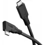 Goobay USB-C laidas 90° 2 m juodas - 60 W 5 Gbit/s Power Delivery (79422)