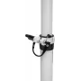 Paspausdinimo stovas Omnitronic BPS-2 White – reguliuojamo aukščio grindinis trikojis garsiakalbiams