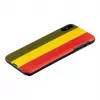 Apsauginis dėklas iPhone XS Max iš medžio ir polikarbonato – modelis Reggae, juodas
