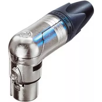 Neutrik RX serijos XLR3 (M) stačiakampis kištukas (NC3FRX)