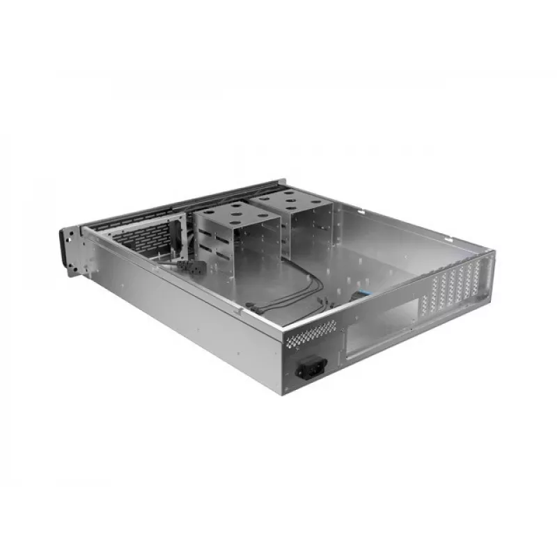 Rack Chassis Lanberg SC01-5202-12B 2U Juodas 3 Ventiliatoriai HDD+SSD