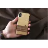 MAN&WOOD dėklas iPhone X/XS terra black – apsauginis užpakalinis dangtelis