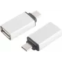 USB lyties keitiklis ShiverPeaks S/CONN 14-05016 (USB-C kištukas į USB-A lizdą)