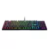 Razer BlackWidow V4 X mechaninė žaidimų klaviatūra, Yellow jungikliai, US išdėstymas, laidinė, juoda