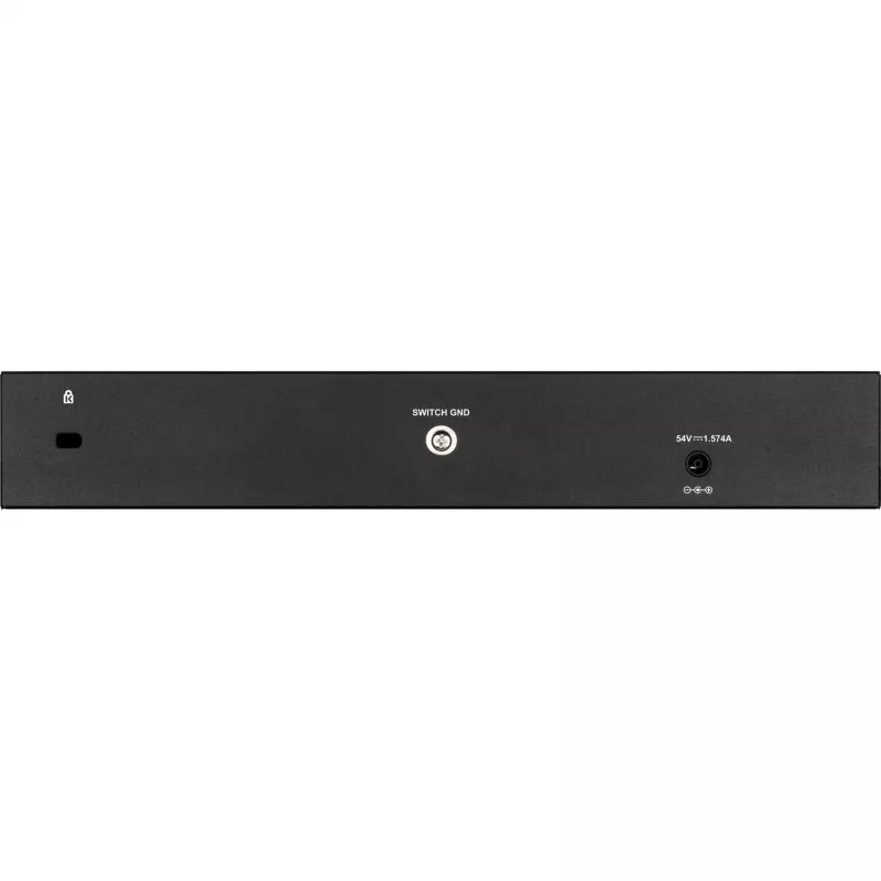 D-Link DGS-1210-10P valdomas L2 gigabito Ethernet (10/100/1000) Power over Ethernet (PoE) 1U juodas