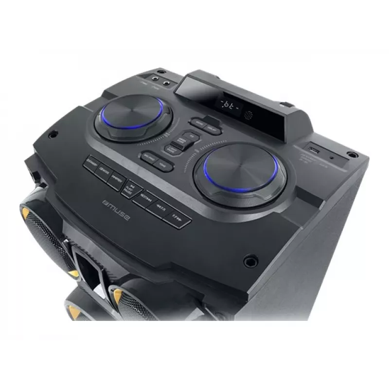 Muse M-1988 DJ nešiojama vakarėlių kolonėlė Juoda 800 W