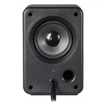 DEFENDER V11 11 W laidiniai 2.1 staliniai garsiakalbiai, USB 5 V, juodi