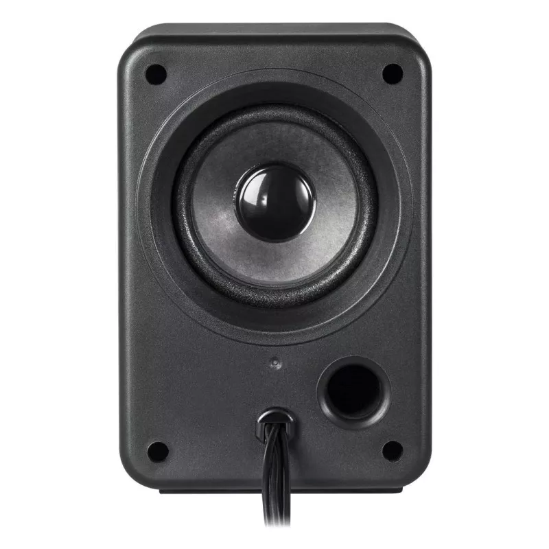 DEFENDER V11 11 W laidiniai 2.1 staliniai garsiakalbiai, USB 5 V, juodi