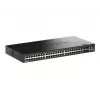 D-Link 52 prievadų „Gigabit“ krovinių valdomas jungiklis su 4 x 10G SFP+ prievadais