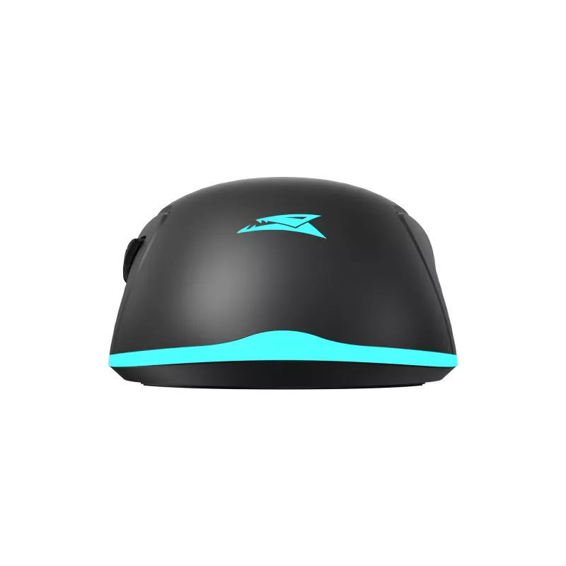 Belaidė pelė Baracuda BGM-121 Turtle Black USB