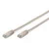 Tinklo kabelis Digitus CAT 5e SF/UTP Patch Cord RJ-45 Cat5e 2m Pilka