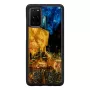 Apsauginis dėklas iKins Samsung Galaxy S20+ – juodas Cafe Terrace