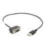 Motorola CBL-58926-05 serijinis kabelis, juodas, USB Type-A – DB-9