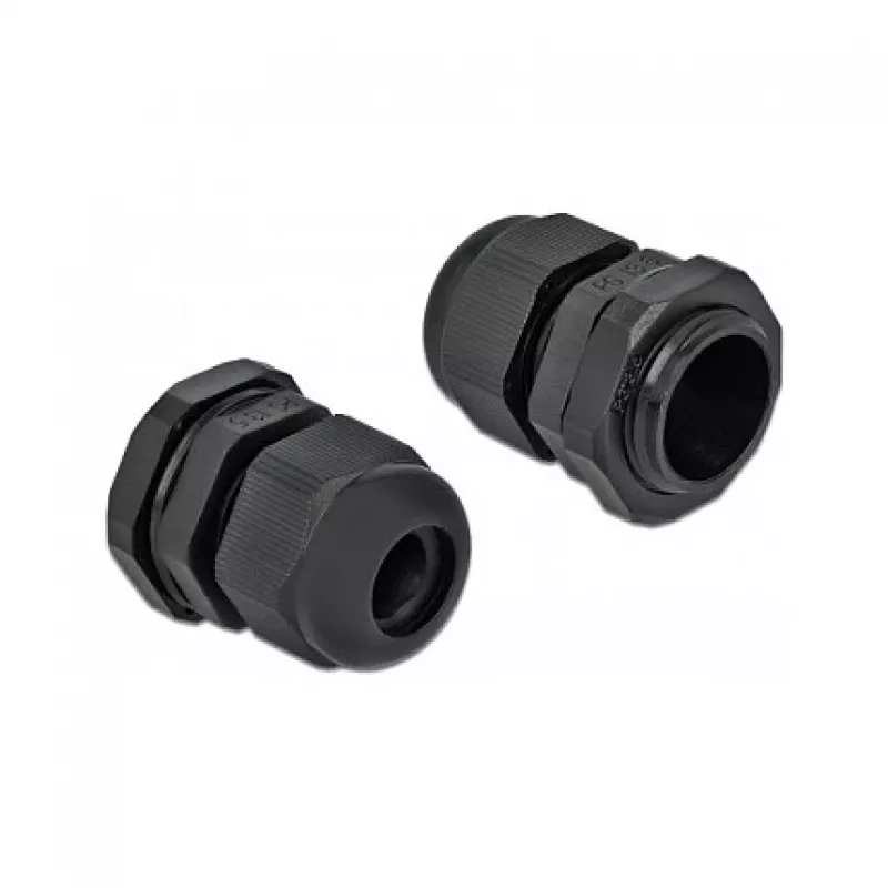 Kabelio įvadas DeLOCK 60198 juodas plastikinis 10 vnt.