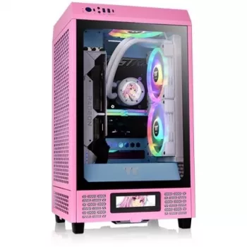 Korpusas Thermaltake Tower 200 Mini Tower Pink