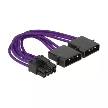 Vidinis maitinimo kabelis DeLOCK 83705 0,15 m PCI-E 8-pin (vyriškas)