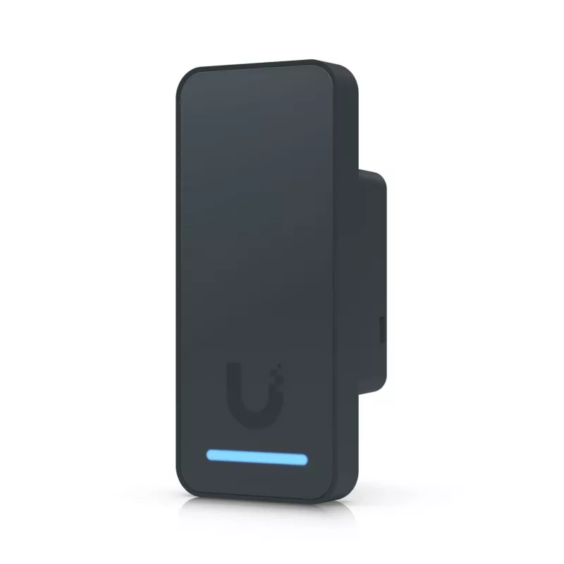 Ubiquiti Access Reader G2 juodas belaidis NFC kortelių skaitytuvas ir išėjimo prašymo įrenginys, 0.7 W garsiakalbis, 48 V PoE