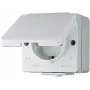 Įleidžiama rozetė JUNG 620 WX, F tipo, montavimo gylis 55 mm