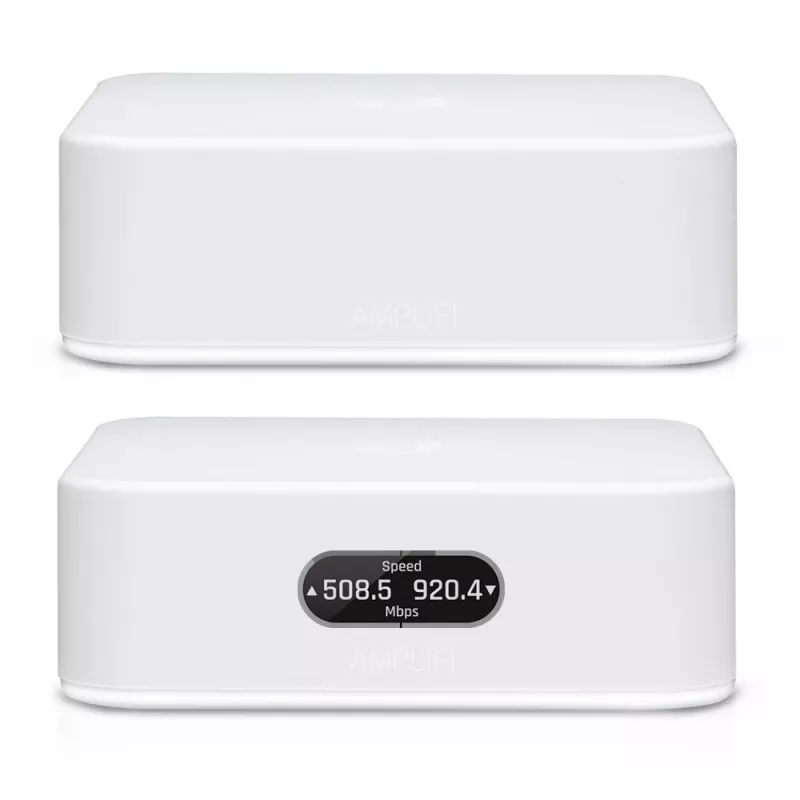 „AmpliFi Instant System“ belaidis maršrutizatorius, Gigabit Ethernet, dviejų juostų (2,4 GHz / 5 GHz), baltas