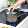 Puodų rinkinys Russell Hobbs Nightfall Stone 3 vnt. 16/18/20 cm nelipni danga