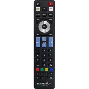 Superior Electronics ReplacemRemote Control – Juodas pakaitinis nuotolinio valdymo pultas, SUPTRB007, skirtas LG (SMART) televizoriams
