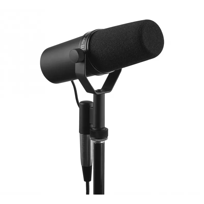 Shure SM7B mikrofonas juodas Studijinis mikrofonas