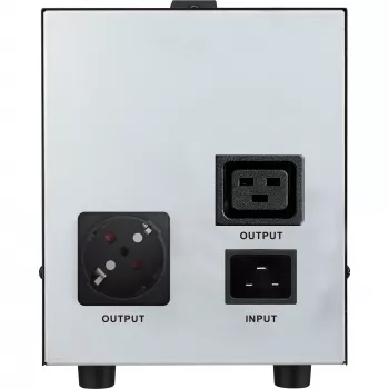 Bluewalker PowerWalker AVR 3000/SIV – automatinis įtampos reguliatorius, AC 230 V, 2400 W, 3000 VA, 2 išvesties lizdai (10120307)
