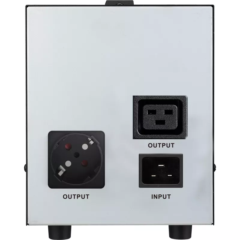 Bluewalker PowerWalker AVR 3000/SIV – automatinis įtampos reguliatorius, AC 230 V, 2400 W, 3000 VA, 2 išvesties lizdai (10120307)
