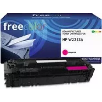 Kasetė su toneriu FREECOLOR K18889F7, suderinama su HP, rausvai raudona (magenta), išeiga 1250 puslapių, 1 vnt.