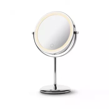Laisvai pastatomas veidrodis su LED apšvietimu Medisana CM 844, jutiklinis valdymas, 7× didinimas, įmontuota 1000 mAh baterija, reguliuojama trijų spalvų šviesa