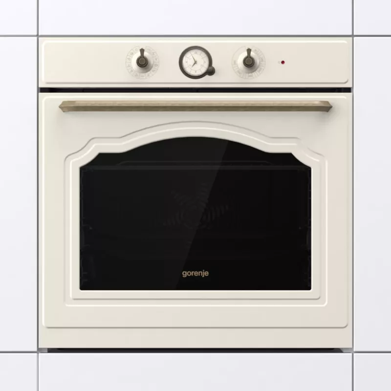 Gorenje BOS67372CLI 77 L smėlio spalvos elektrinė įmontuojama orkaitė