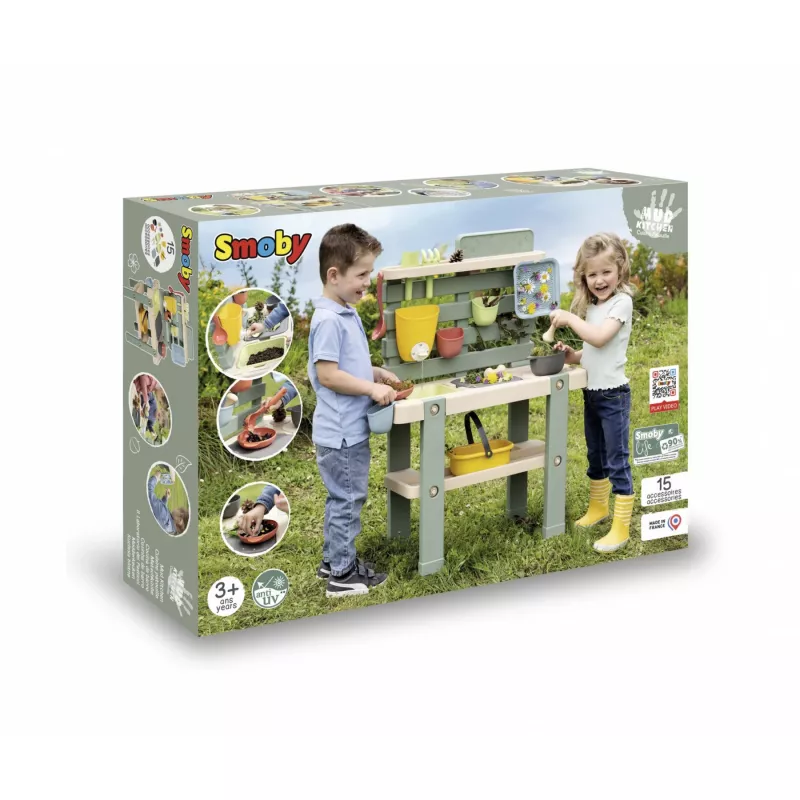 Smoby Life purvo virtuvėlė lauko žaidimams (7600840208)
