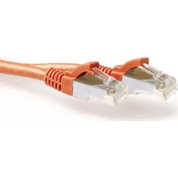 ACT Orange 0,50 m SFTP CAT6A pataisos laidas su RJ45 jungtimis