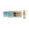 Serijinis kabelis DeLOCK 63914 USB Type-C – RJ45 3 m mėlynas