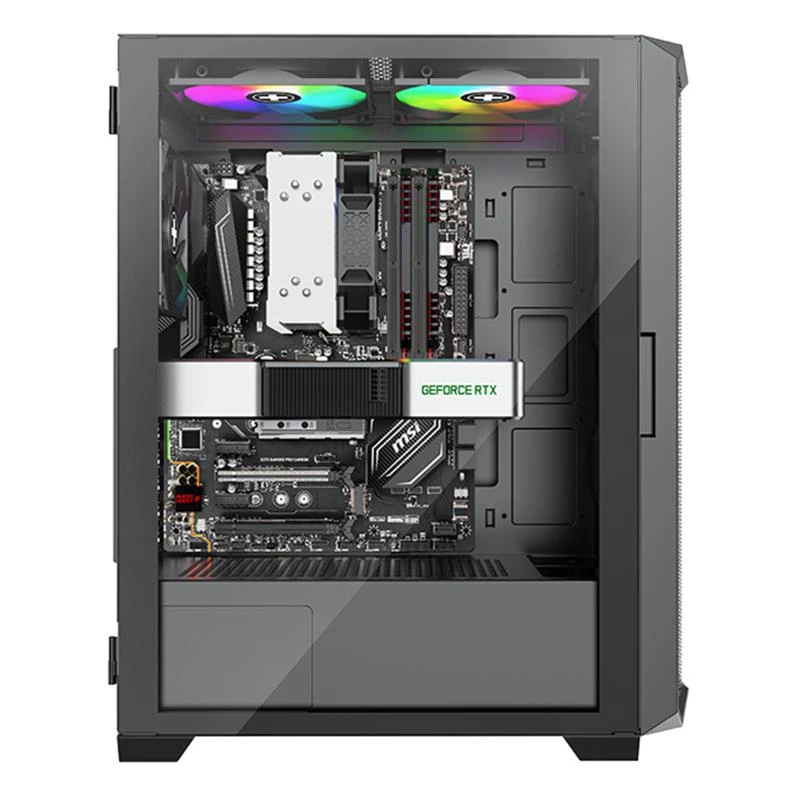 XILENCE XG161 Midi Tower korpusas, ATX/micro ATX/Mini-ITX, juodas