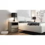 Naktinis staliukas Topeshop M1 SONOMA MAT, ąžuolo spalvos matinis, 2 stalčiai, 400×320×590 mm