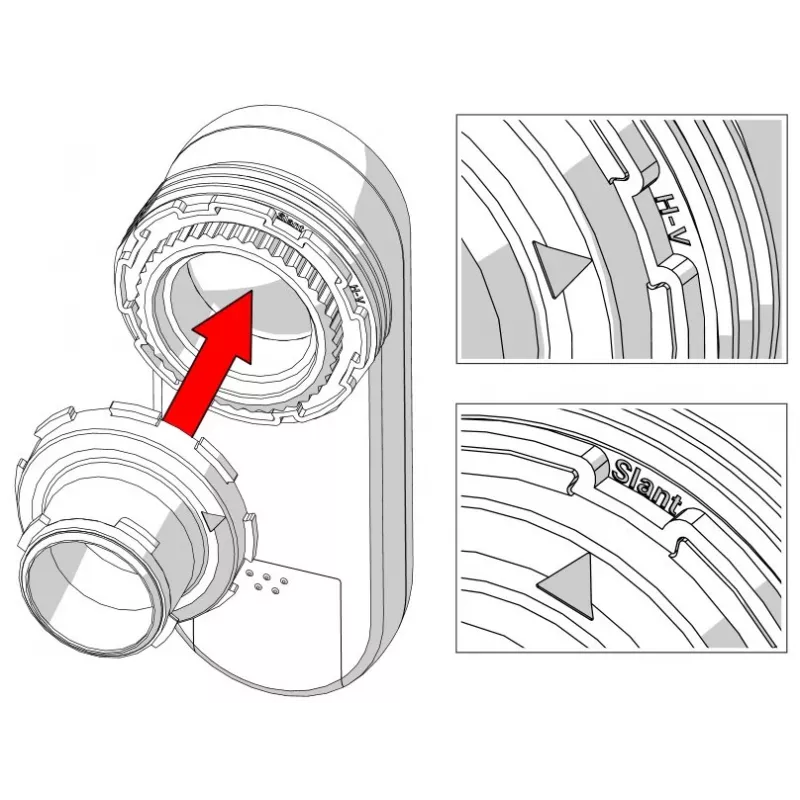Antenų adapteris RF Elements TPA-C5X