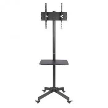 Stovas/vežimėlis televizoriui ant ratukų su rankena 23-55 col. 25 kg S-09