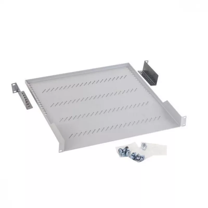 Triton 19 colių žemo profilio lentyna 1U 450mm 40.0kg Juoda