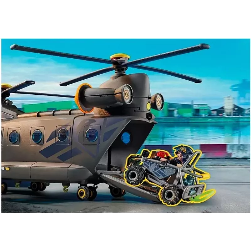 Žaidimų rinkinys Playmobil City Action 71149 su policijos figūrėlėmis ir transporto priemonėmis
