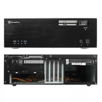 SilverStone SST-GD04B USB 3.0 Grandia Desktop - juoda