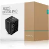 Oro aušintuvas DeepCool AK620 Digital PRO — 120 mm ventiliatorius, 1750 RPM, 25 dB, 12 V, tinka LGA1700/AM5, juodas
