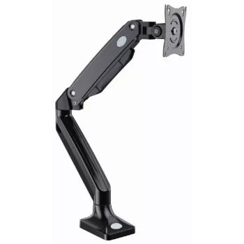 Monitorio laikiklis GEMBIRD MA-DA1-03 17–35 colių ekranams, 10 kg, VESA 75x75–100x100, spaustuvas/per angą, juodas
