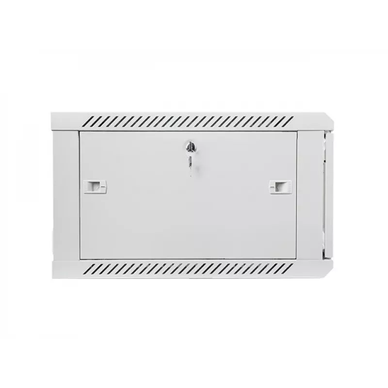 Lanberg sieninis montažinis 19 colių 6U 600x600 mm spintos korpusas pilkas (stiklinės durys)