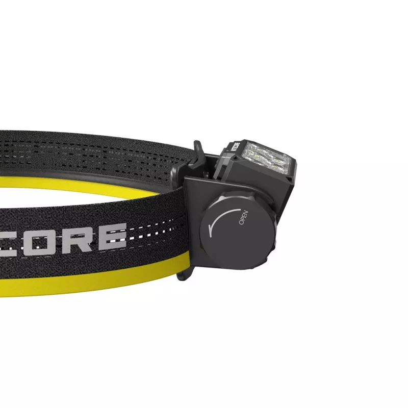 Nitecore HC70 UHE priekinė lemputė – 1600 liumenų, atspari smūgiams ir vandeniui, 0,172 kg, juoda